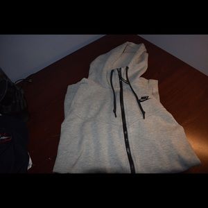 Grey Nike Tech Hoodie